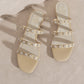 OASIS SOCIETY Valerie - Pearl Flat Sandals