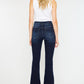 High Rise Wide Waistband Skinny Bootcut