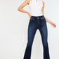 High Rise Wide Waistband Skinny Bootcut