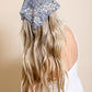 Bohemian Floral Lace Headscarf