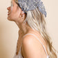 Bohemian Floral Lace Headscarf