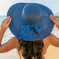 Scallop Edge Bow Accent Sunhat