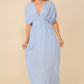 Summer Spring Vacation Maxi Sundress Lined