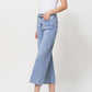 Super High Rise Crop Wide Leg Jeans