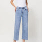 Super High Rise Crop Wide Leg Jeans