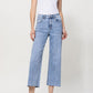 Super High Rise Crop Wide Leg Jeans