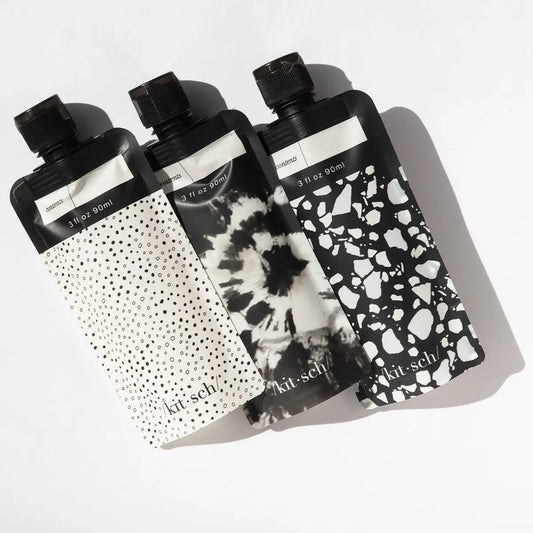 Refillable Travel Pouches