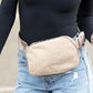 Lola Boucle Sherpa Sling/Belt Bag