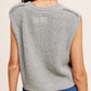 Slouchy Cropped Extended Sleeve Sweater Top