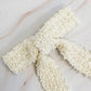 Luxe Beaded Pretty Bow Hair Clip