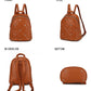 MKF Collection Hayden with Studs Women's Backpack