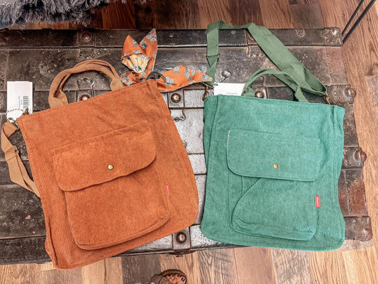 Corduroy Tote