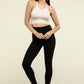 Washed Ribbed Seamless Cropped Cami Top