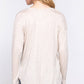 Long Dolman Slv Round Neck Rayon Jersey Top