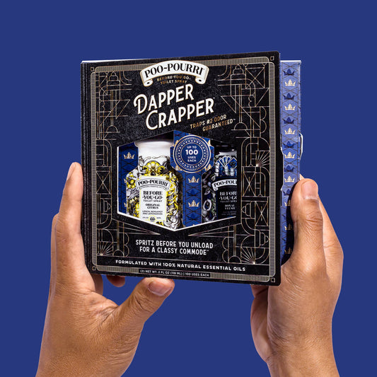 Poo~Pourri Dapper Crapper Gift Set 2 pack 2 oz