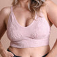 Seamless Padded Textured Brami Plus Size