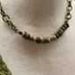 Victoria Bamboo Agate Necklace